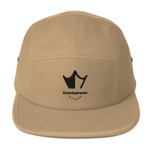 Five Panel Cap W/King Empress logo,