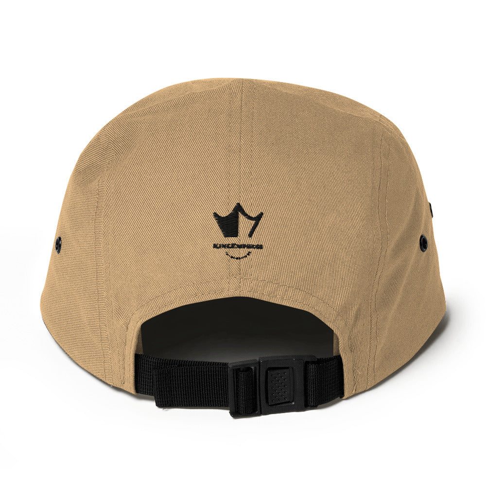 Five Panel Cap W/King Empress logo,