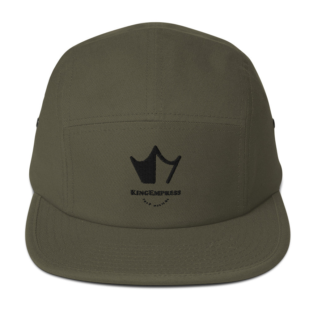 Five Panel Cap W/King Empress logo,