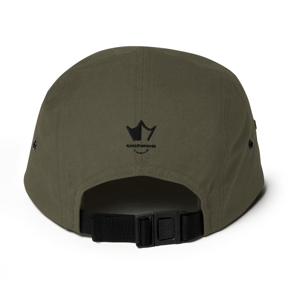 Five Panel Cap W/King Empress logo,