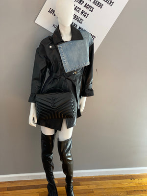 Custom Leather Jacket  Dress