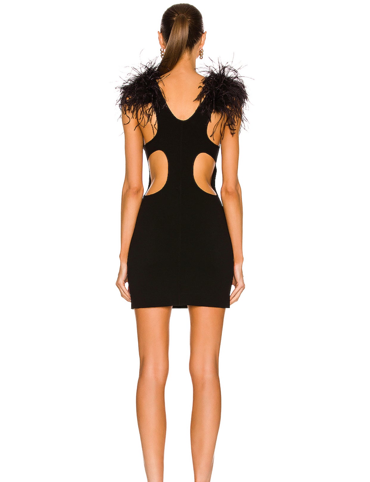 skimpiest black dress Black Long Modest Elegant Sexy Fashion Simple Prom Dresses, PD1048 SposaBridal