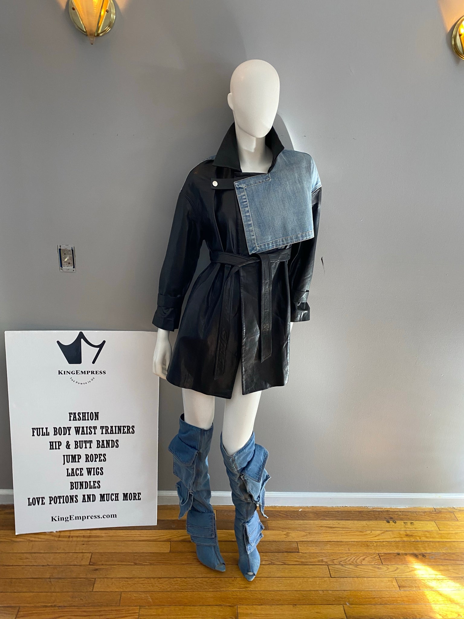 Custom Leather Jacket Dress Custom Leather Jacket Dress