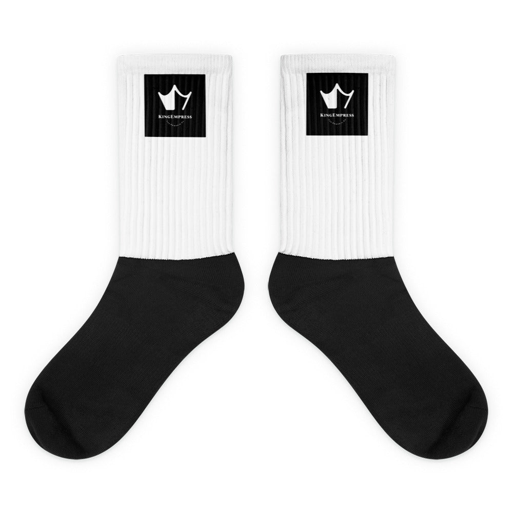 Socks w/KingEmpressm Logo.