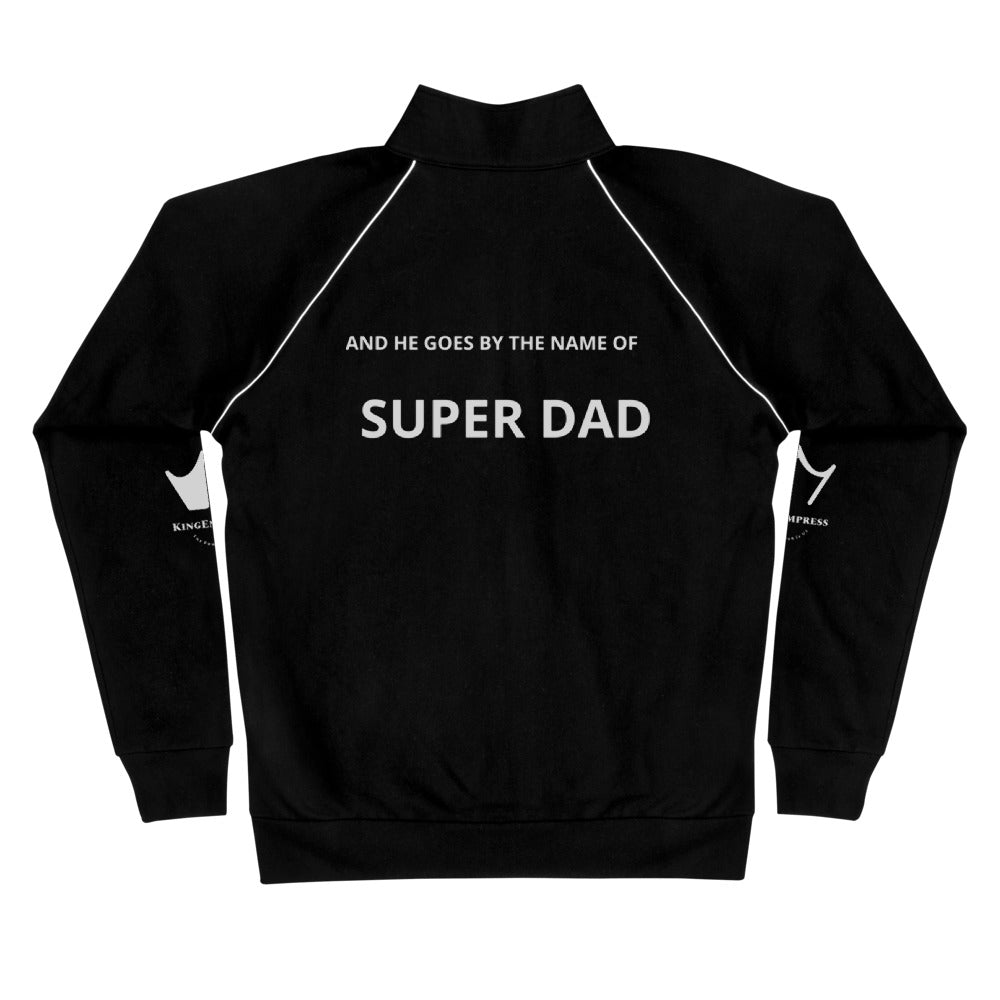 Custom Piped Fleece Dad's Day Jacket