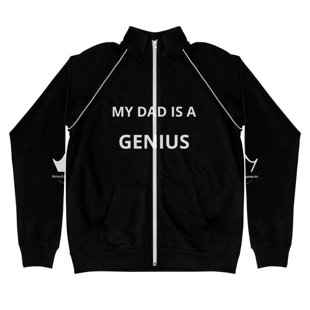 Custom Piped Fleece Dad's Day Jacket