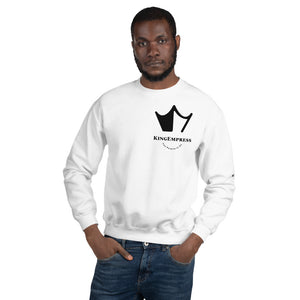 Unisex KE Sweatshirt with the letters  KING on the back.