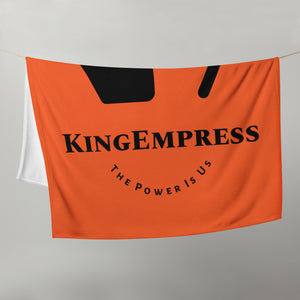 KingEmpress Throw Blanket