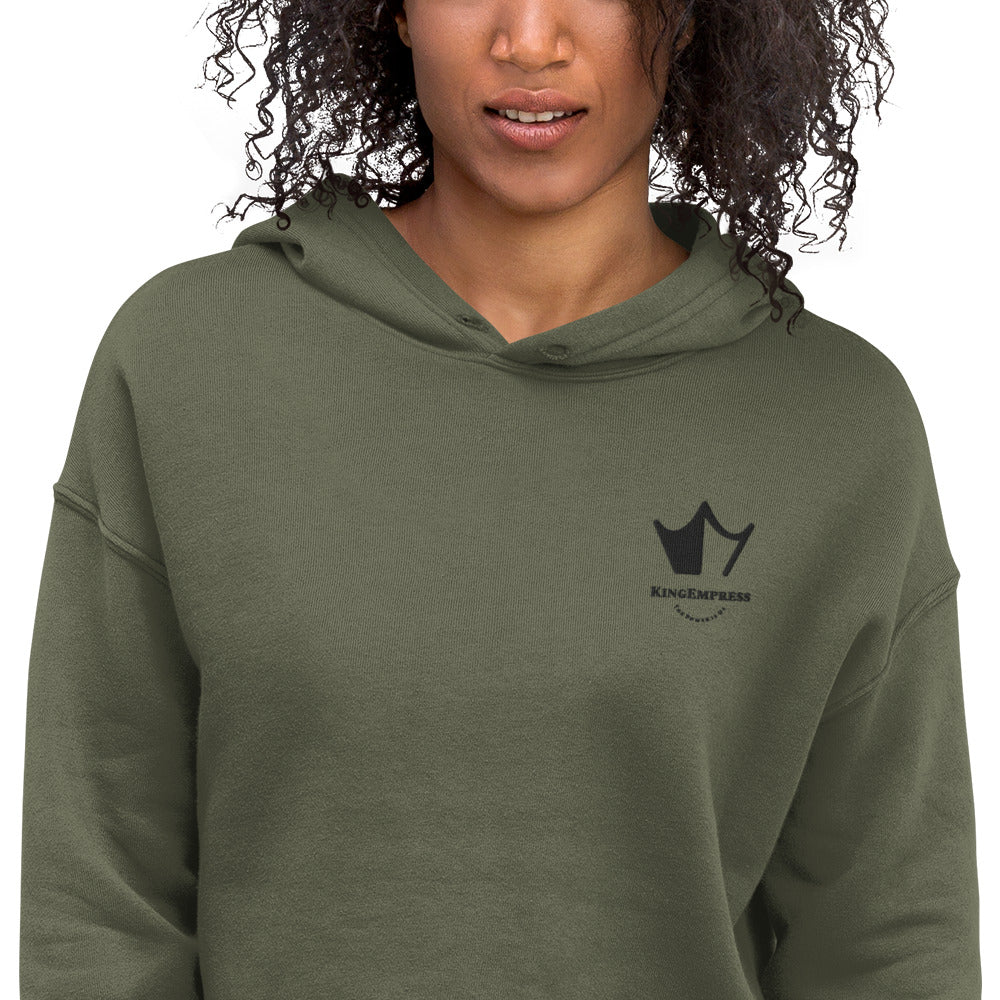 KingEmpress Crop Hoodie